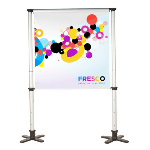 Aero Modular Roller Banner Linkable System Variable Height Fresco