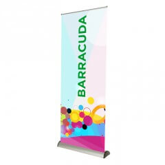 Variable-height banner stand - Barracuda roller banner