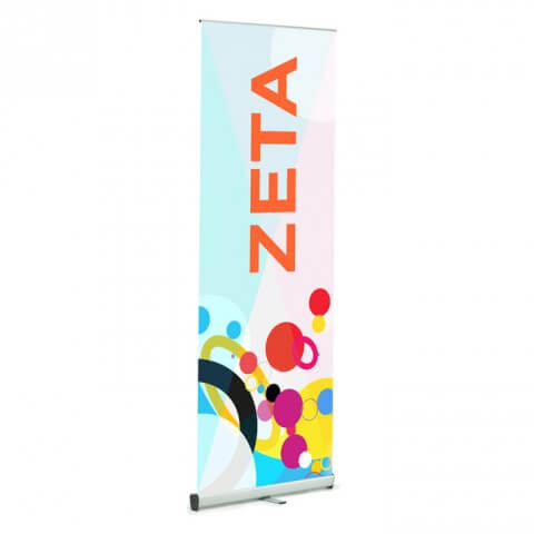 Fresco Budget banner stand - Zeta roller banner - Exhibition display