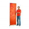 Zeta roller banner - height example