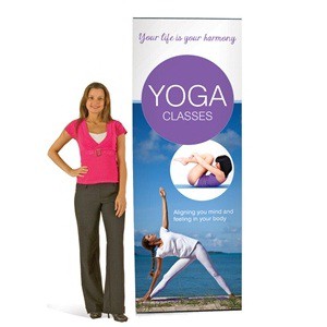 Lightweight banner stand - Uno tension banner