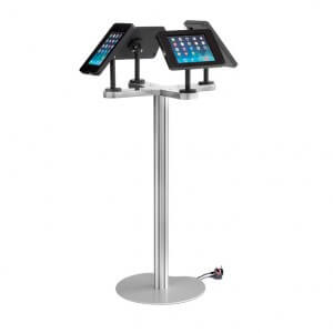 Floor standing multiple display - iPad holder