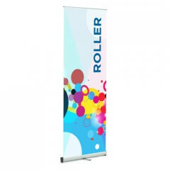 Roller banner stands