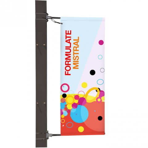 Mistral Lamp Post Flag An Ideal Way To Display Messages At Height Lamp Post Flag Mistral Display Fresco