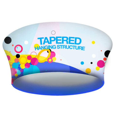 Tapered Circle Hanging Structure Fresco Portable Exhibition