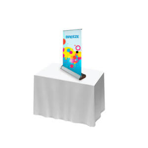 Breeze desktop banner stand