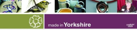 Banner displaying made in Yorkshire