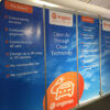 Vbanner for Engenie on shell scheme at an exhibition