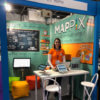 Vbanner for Mappix on shell scheme at an exhibition