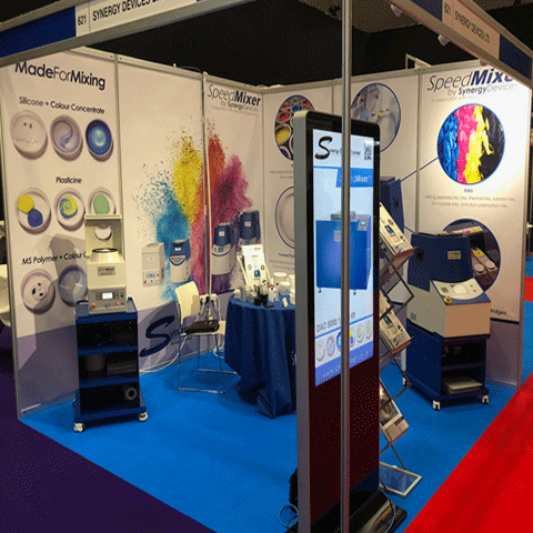 Shellgraphic panels for Synergy at an exhibition