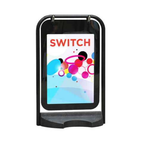 image of Switch pavement sign