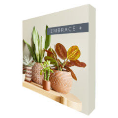 Fabric pop up stands